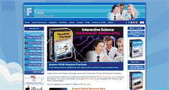 Desktop Screenshot of focuseducational.com